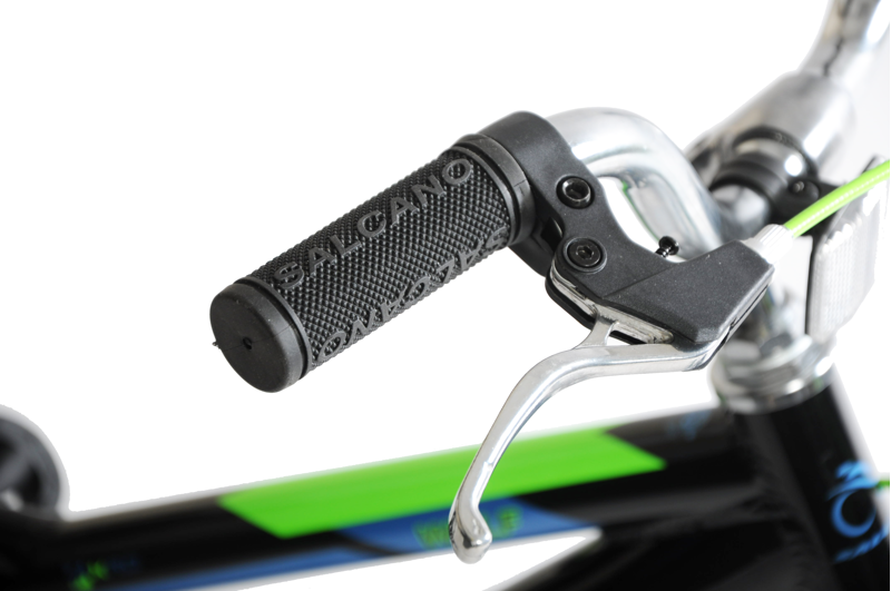 Salcano Wolf 20 Inch Wheel Kids Bike Black and Green-7